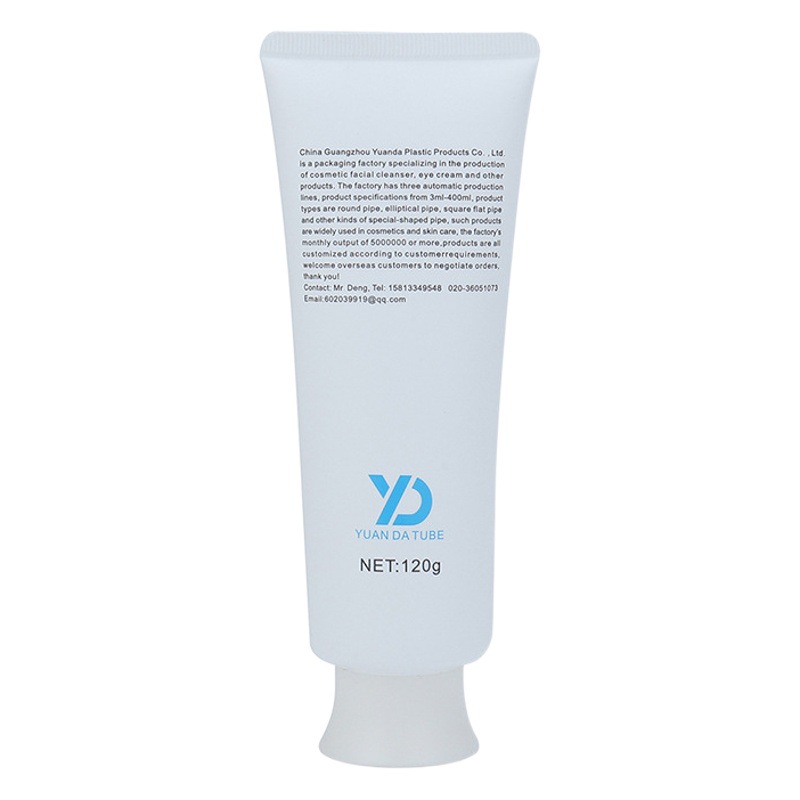 40MM doctor cover hose 60g100g 120g facial cleanser sunscreen cream cosmetic hose package White