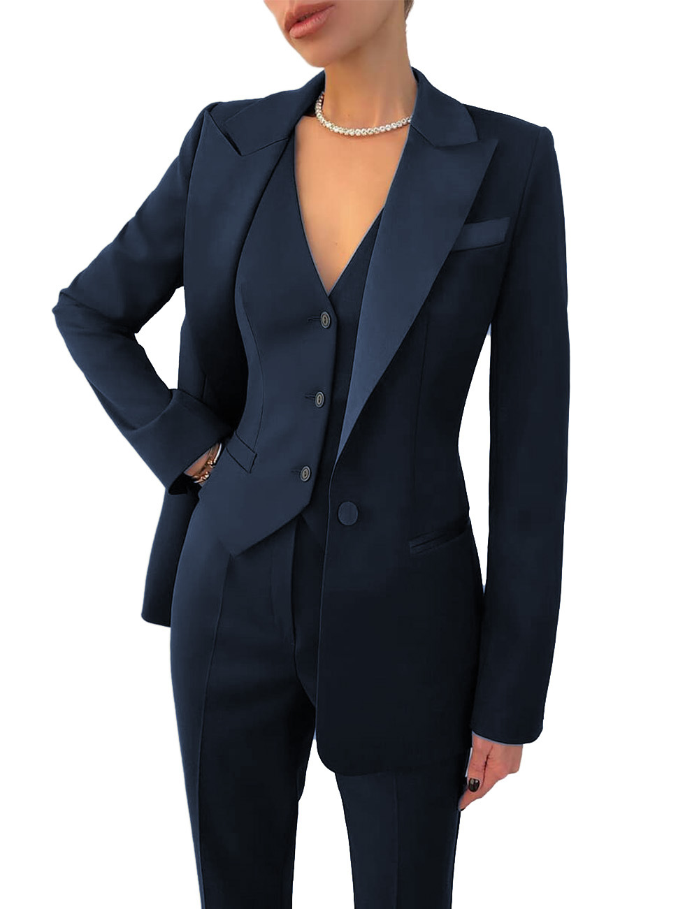 Picture of Cross-Border Women's Three-Piece Suit Business Professional Casual Women's Suit Amazon Best-Selling Three-Piece Suit for Women