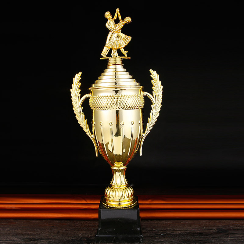 Picture of Manufacturer Wholesale New Creative Sports Competition Trophy Metal Crafts Ornaments Plastic Children's Trophy Medal