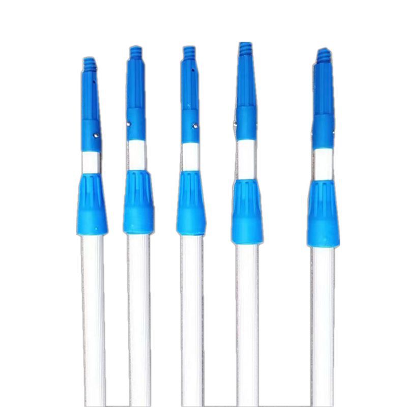 Telescopic rod double-section aluminum alloy shrink rod glass cleaning tool extended glass rod connecting rod for cleaning