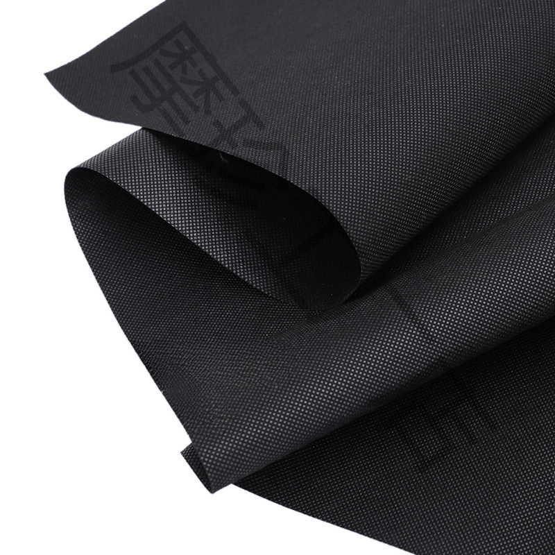 Picture of Black Non-Woven Fabric Roll Background Cloth Dustproof Cloth Flower Box Lining Seedling Sofa Bottom Cloth Waterproof Cloth See Description