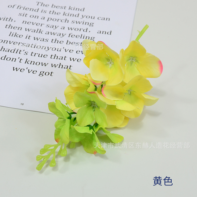 Picture of Simulated Flower Hyacinth Flower String Artificial Flower Restaurant Bar Decoration Shooting Props Scene Layout Violet Flowers