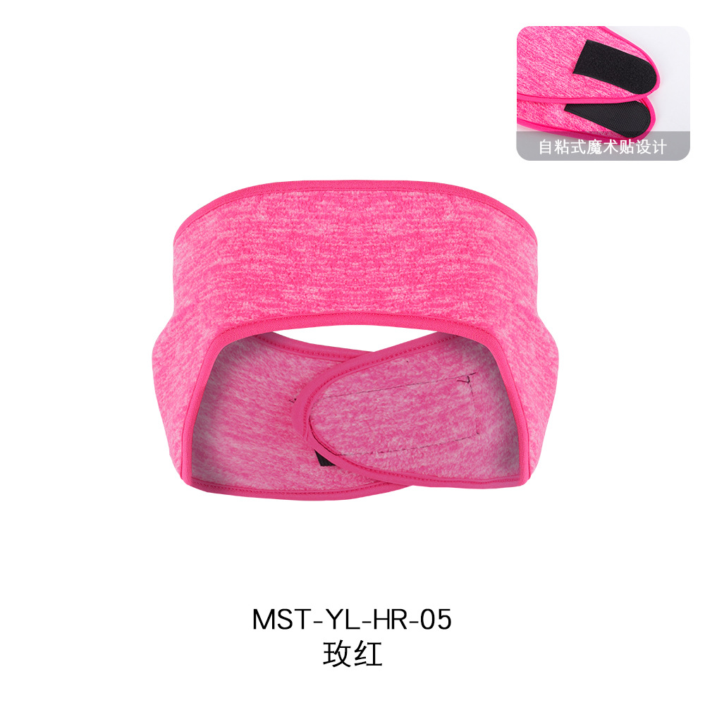 Picture of Ruidong Amazon Outdoor Cycling Running Warm Headband Adjustable Velcro Polar Fleece Ear Protection Fleece Headband