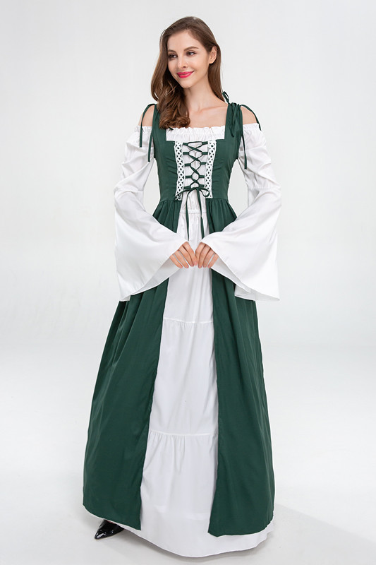 Picture of Halloween New European Retro Court Costume Queen Princess Queen Party Evening Dress Stage Play Costume