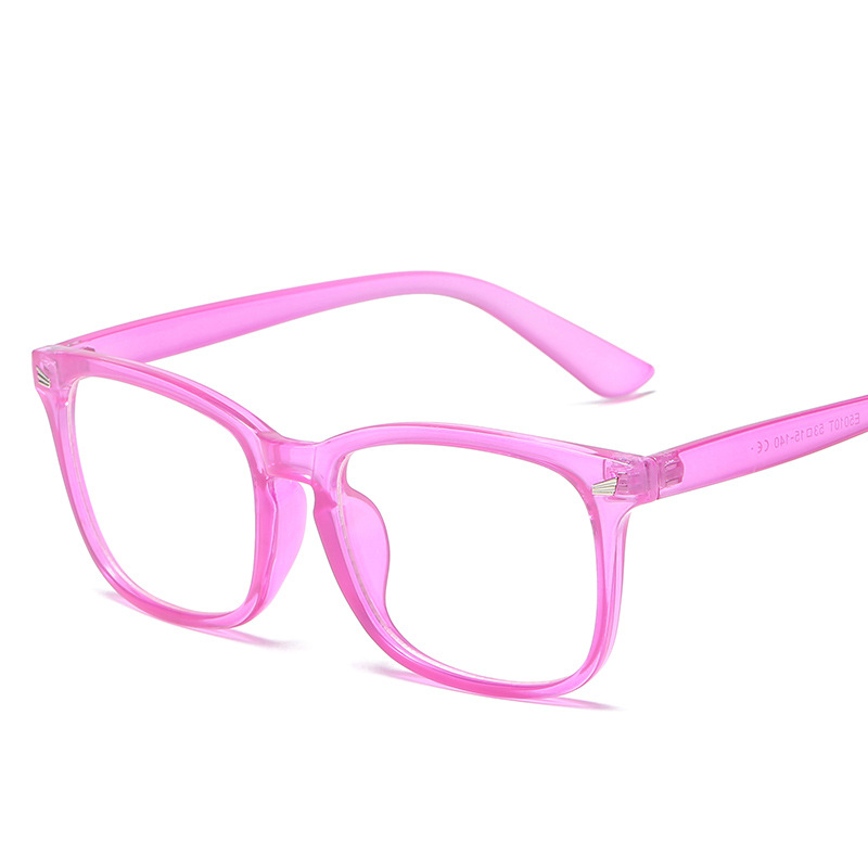 Picture of Jite 5010 Flat Simple Square Glasses Frame Full Frame Glasses Rivet Anti-Blue Light Glasses