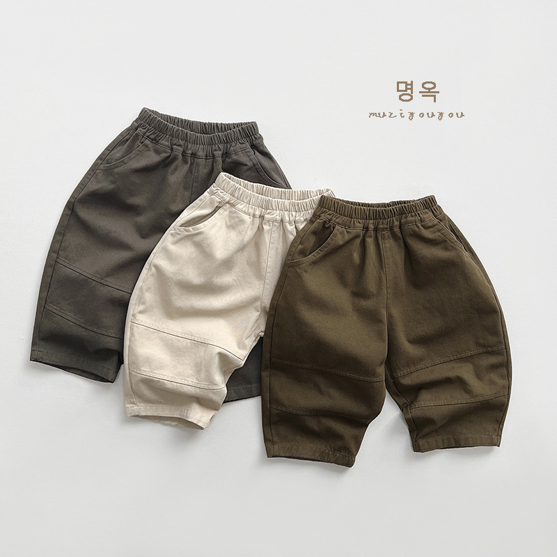 All-match style children's casual pants for boys and girls spring new Korean casual pants for children and children children's clothing wholesale