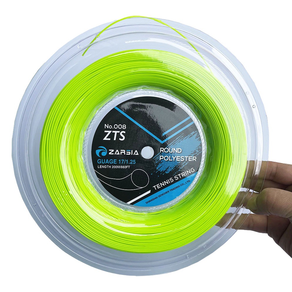 Picture of ZARSIA 4G Polyester round Polyester tennis racket line hard line tennis training line 200 m