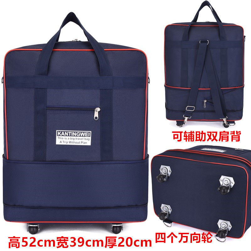 Picture of Waterproof Oxford Cloth Suitcase, Large Capacity Travel Bag, 158 Aviation Checked Bag, Overseas Moving Luggage Bag