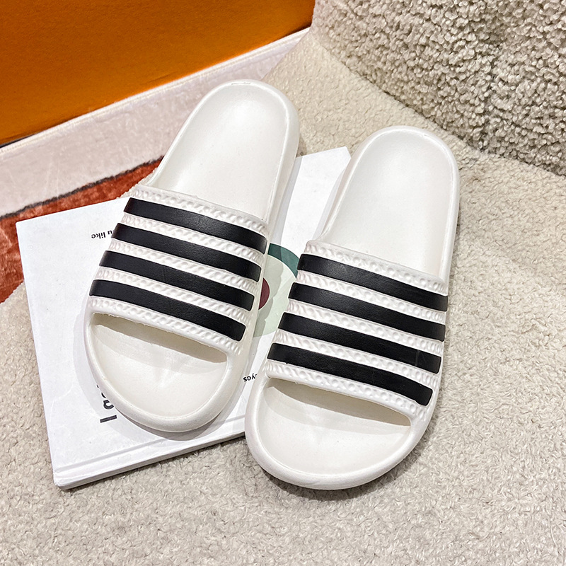 Monique Thick-soled Outwear One-piece Soft-soled Summer Slippers Men's Couple's Bathroom Bathing Indoor Household Beach Shoes for Men
