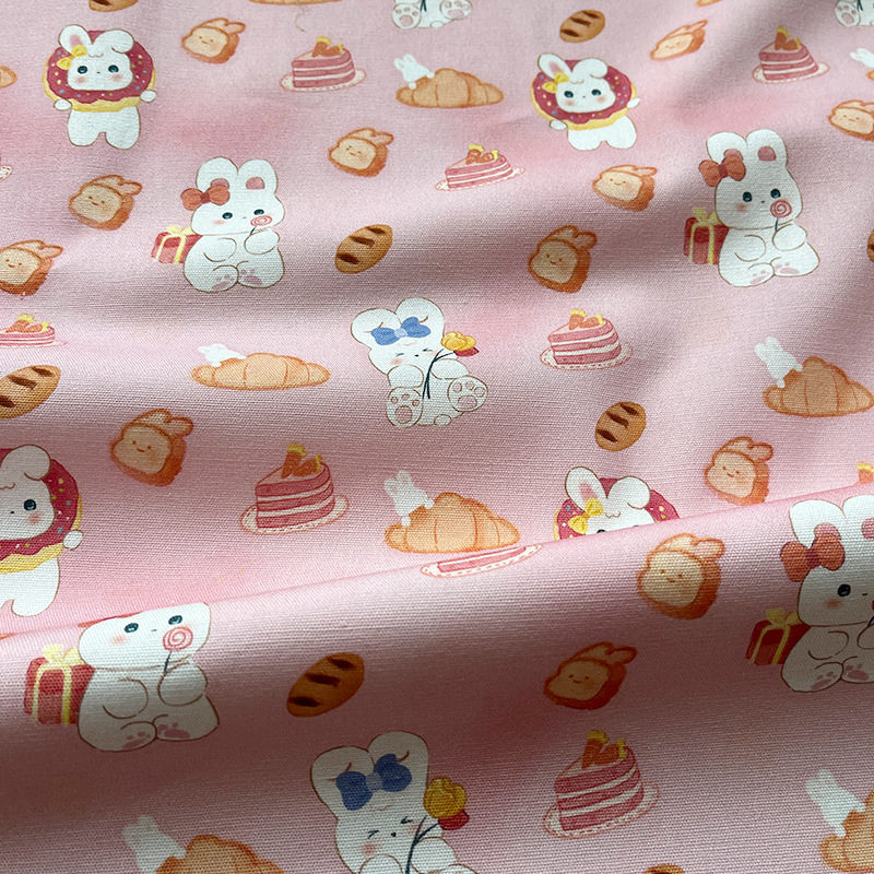 Foundation Bread Rabbit 1.0m Price All-Cotton Eight-An Canvas 1.5m Width Bag Jacket Vest Handmade DIY Fabric