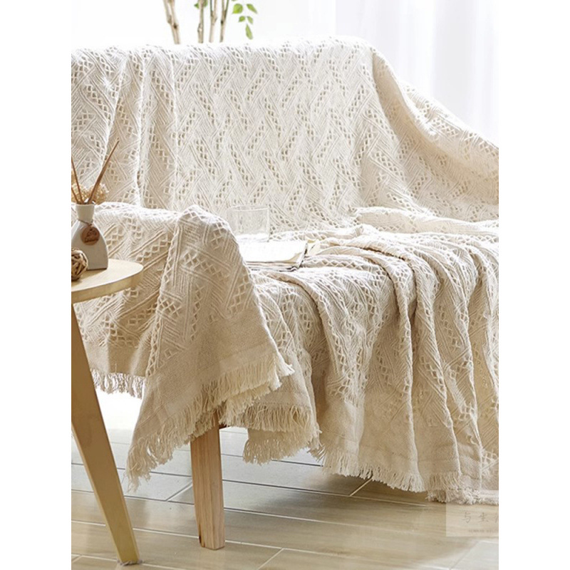 Sofa Towel Cover Cloth American Pastoral Full Cover Universal French Sofa Cushion Cover Cover Blanket Cotton Pure All Year Round Universal