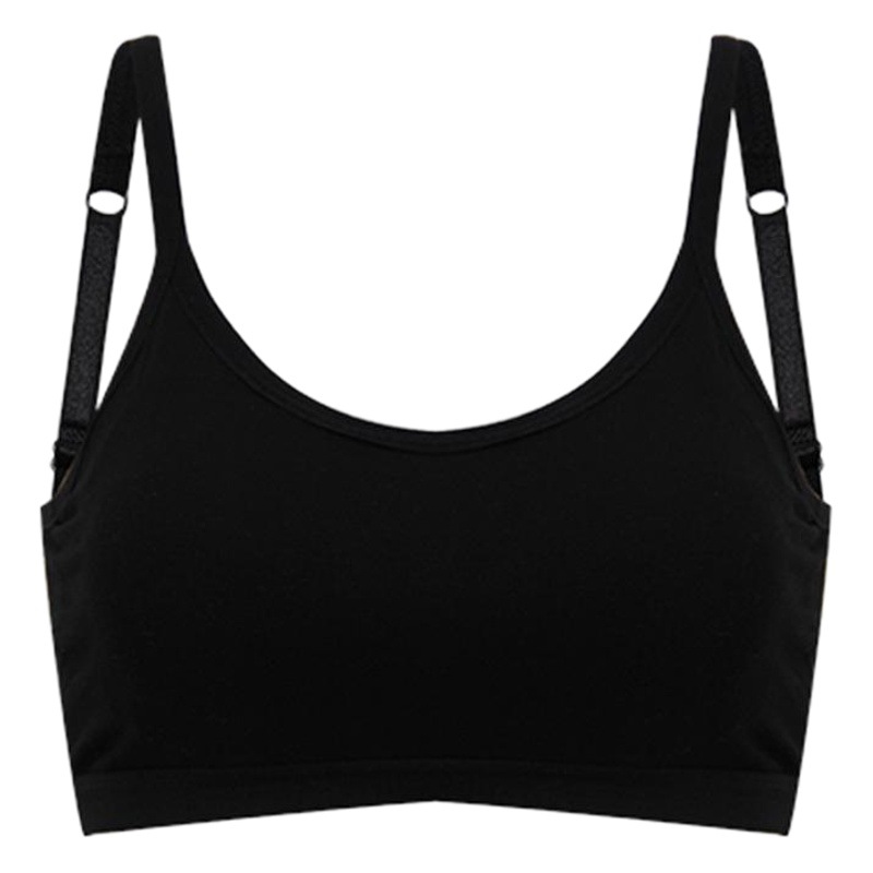 Cup One-piece Chest Pad Camisole Vest Women's Strapless Rimless Sleep Gathering Sports Underwear Women's bra