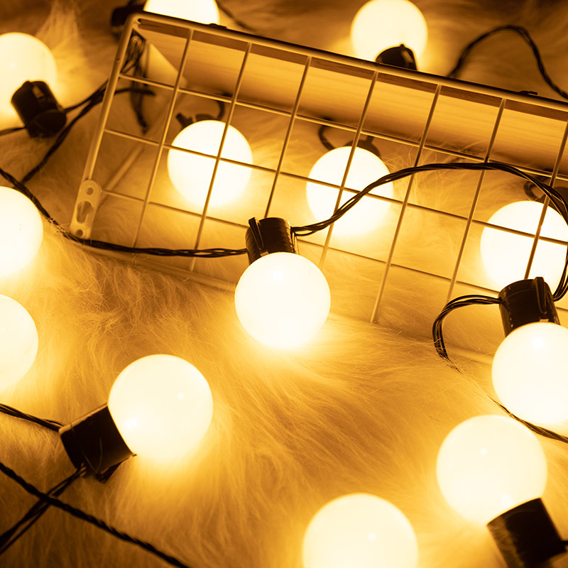 LED ball colored lights flashing lights string lights stars propose camping atmosphere lights wedding holiday balcony decoration