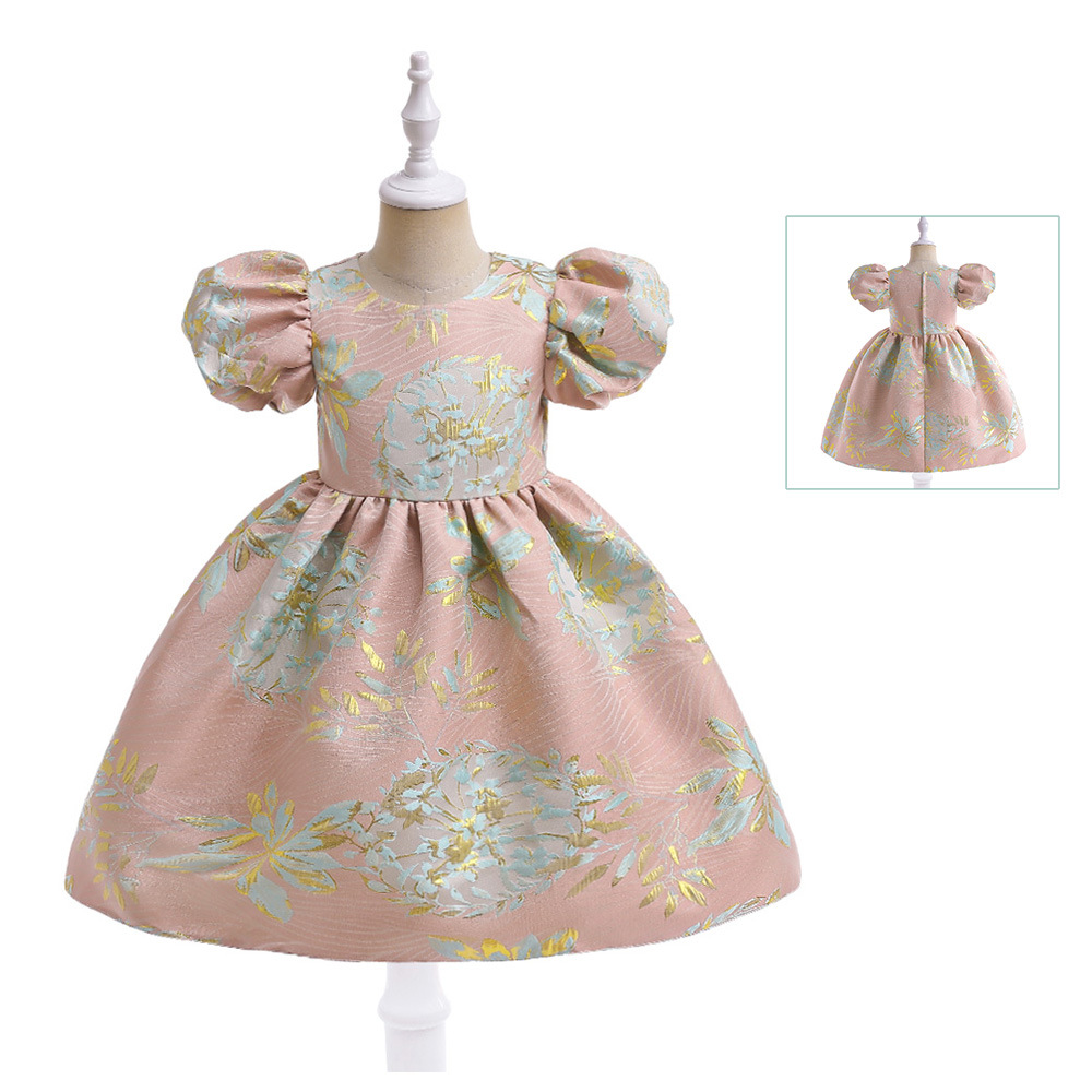 children dress new flower girl dress children's dress princess dress girl flower girl piano performance dress
