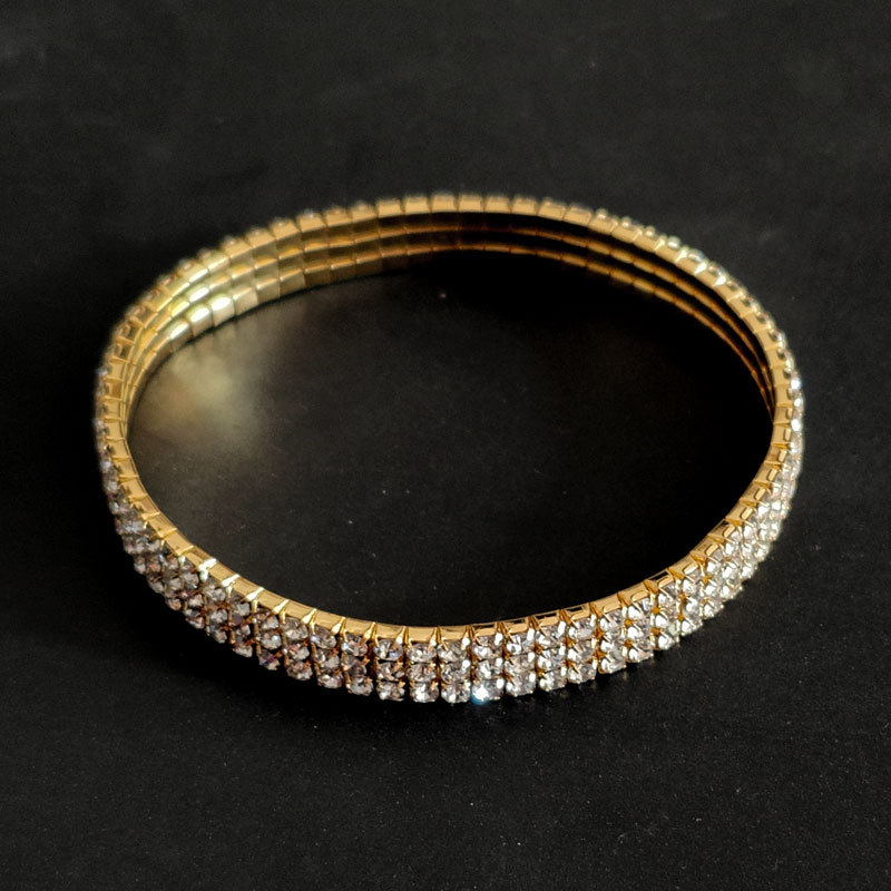 Picture of European and American foreign trade fashion elastic diamond anklet anklets accessories wholesale anklets