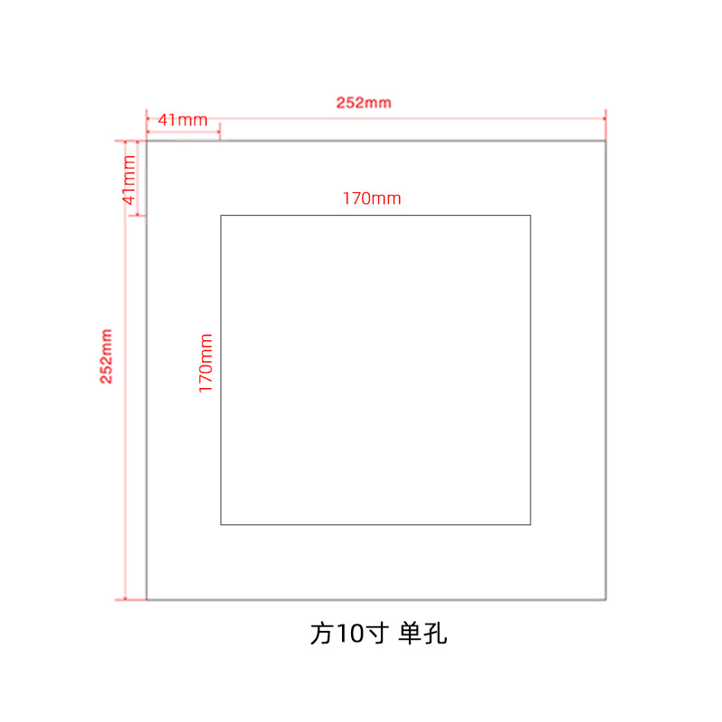 Picture of Baixi map lined with photo frame cardboard multi-Palace grid any size open hole pattern cardboard wholesale Baishou map paper