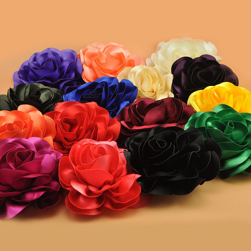 Picture of Super-large flower hair accessories catwalk stage performance hairpin edge clip accessories exaggerated photo studio photography head accessories