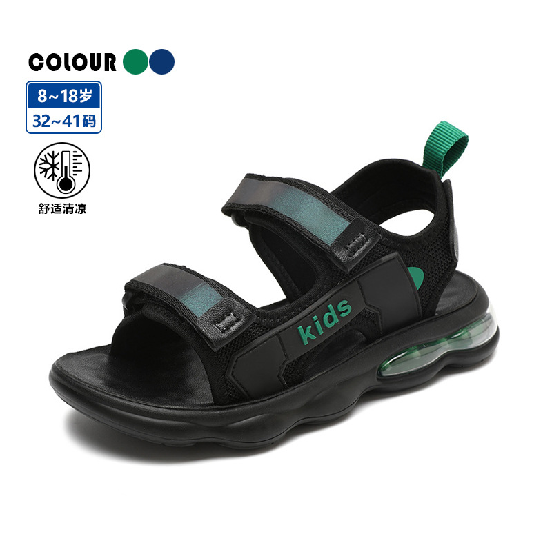 Cross-border Japanese children's shoes boys sandals summer 2025 new children's non-slip beach shoes wholesale cuhk children's shoes
