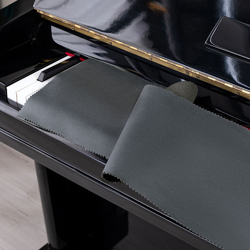 Picture of New piano keyboard dust cover cloth keyboard 88 key triangle vertical electric piano towel piano key simple cloth cover