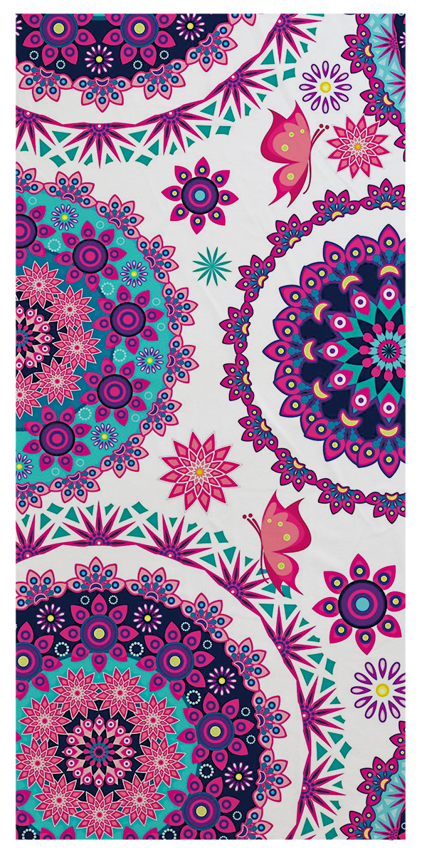 Picture of Bath towel square microfiber towel fabric seaside shawl minimum order