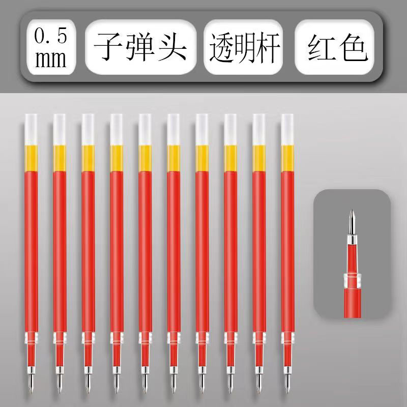 Picture of Simple small white pen ST head quick-drying ink press neutral brush title pen water-based pen black carbon water pen wholesale