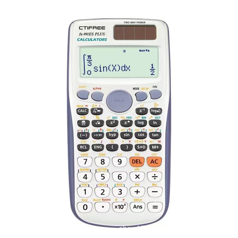 Cross-border FX991ESPLUS scientific calculator function calculator matrix solution equation for college and middle school students examination.