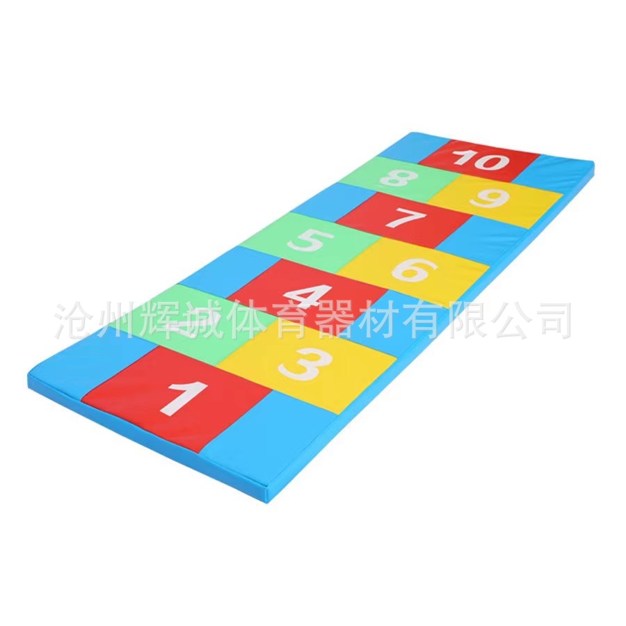 Picture of Physical fitness parkour nine-piece equipment materials children's physical fitness teaching aids progressive jump box physical fitness training equipment