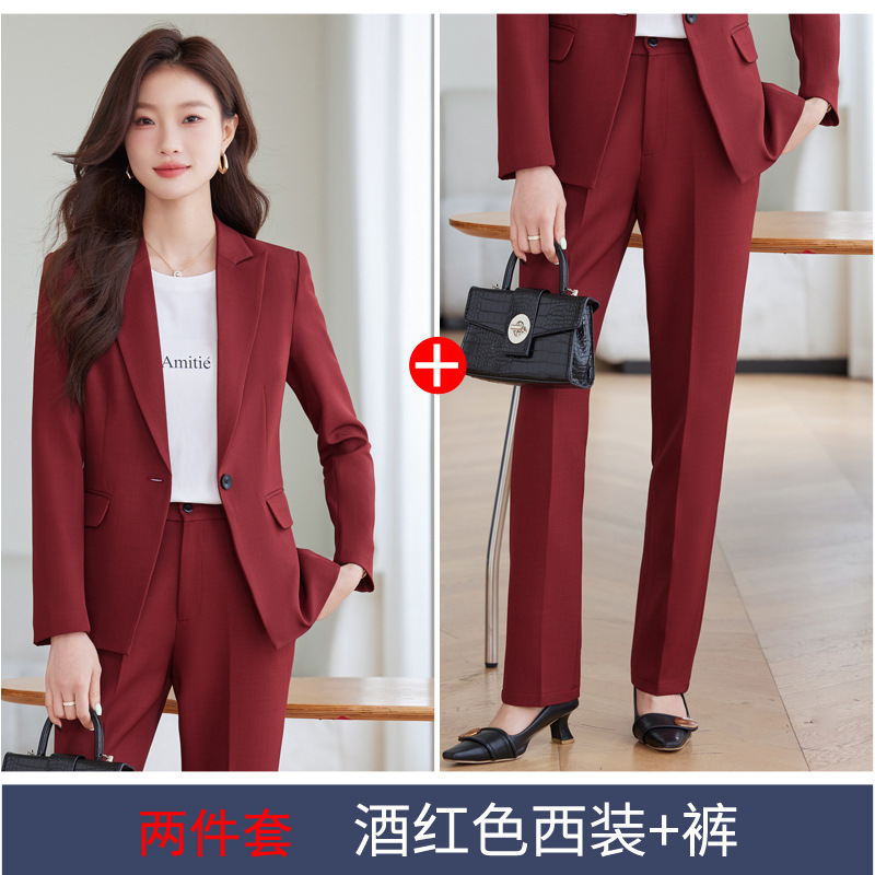 Picture of Advanced Suit suit Women 2024 New Interview Dress Business Wear Temperament Suit Jacket Overalls Spring and Autumn
