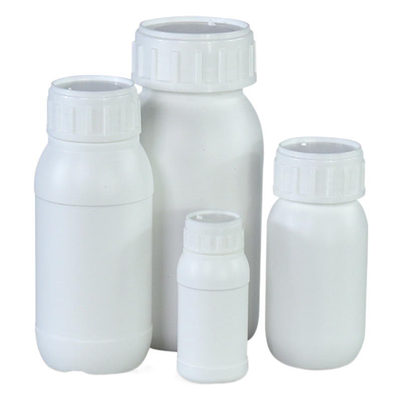 Metasequoia wholesale HDPE high barrier sampling bottle pesticide bottle 10-100ML chemical laboratory plastic bottle