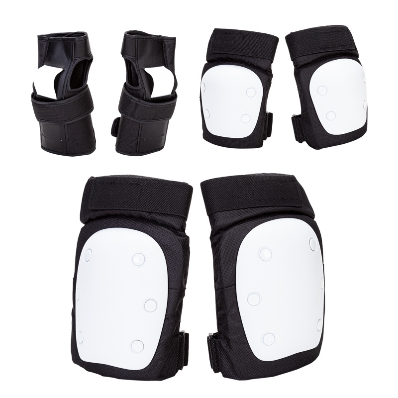 Factory wholesale long board adult skateboard protector balance car skate protector children's roller skate protector 6-piece set