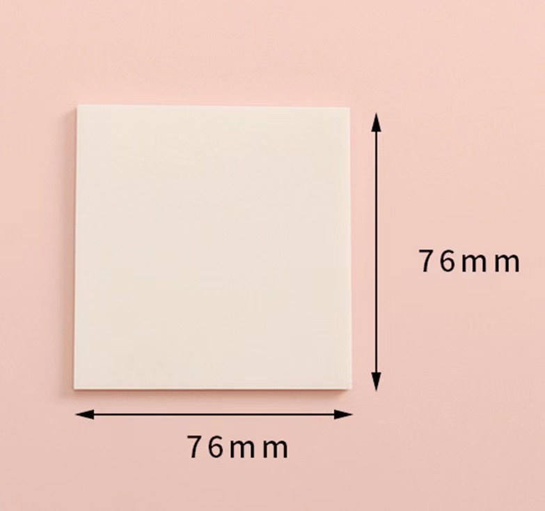 Picture of Transparent Pet Sticky Notes, Multi-Specification Index Tabs, Multi-Waterproof Sticky Notes, Easy to Tear, High Stickiness