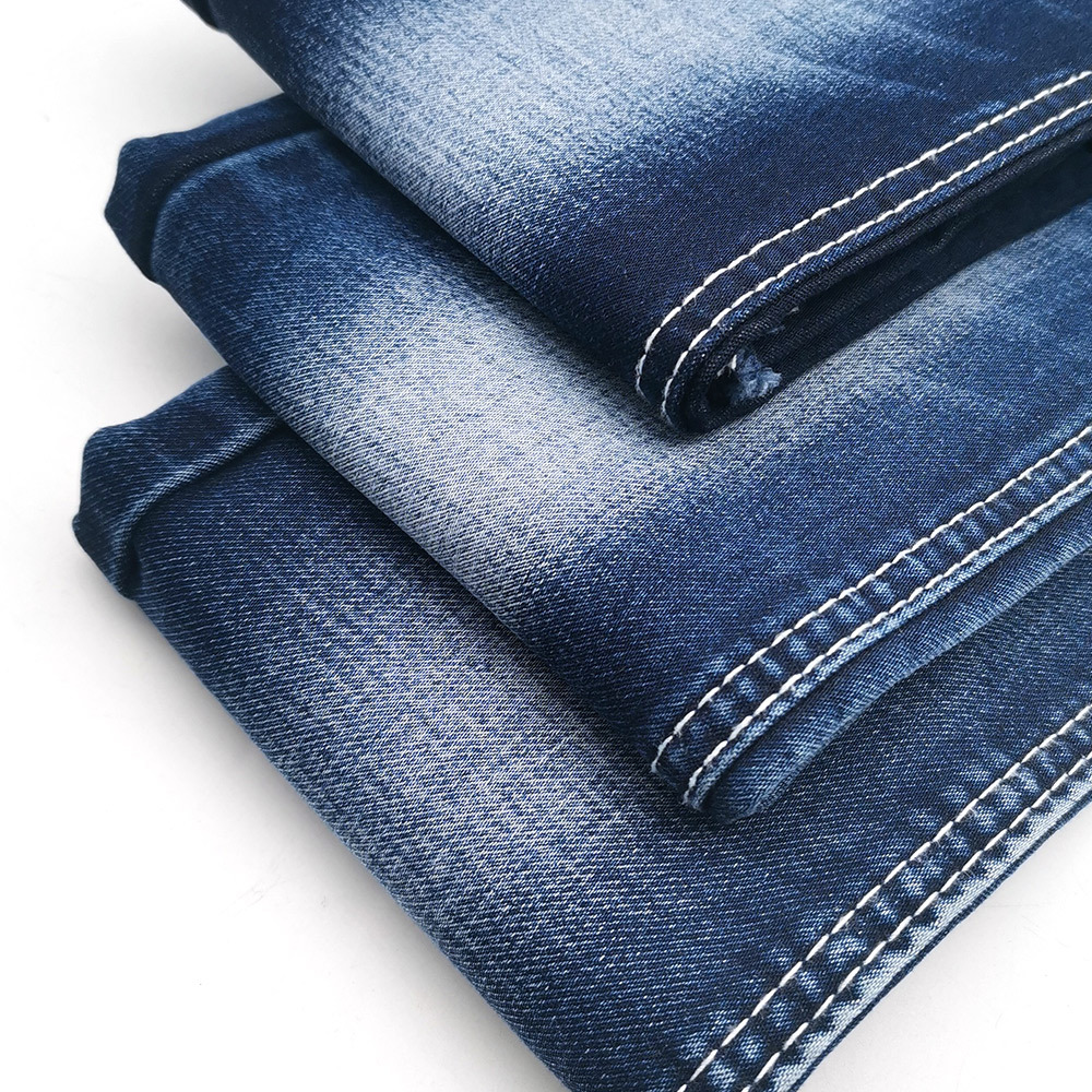10 pieces small jacquard satin towel bottom denim fabric