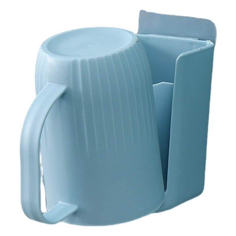 Toothbrush Holder Punch-Free Storage Rack Wall-Mounted Toothbrush Cup Set Toothbrush Wash Cup Toothbrush Cup Gargle Cup