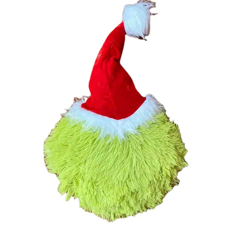 2023 Grinch Plush Toy Grinch Green Monster Doll Stuffed Animal Christmas Green Monster Gift