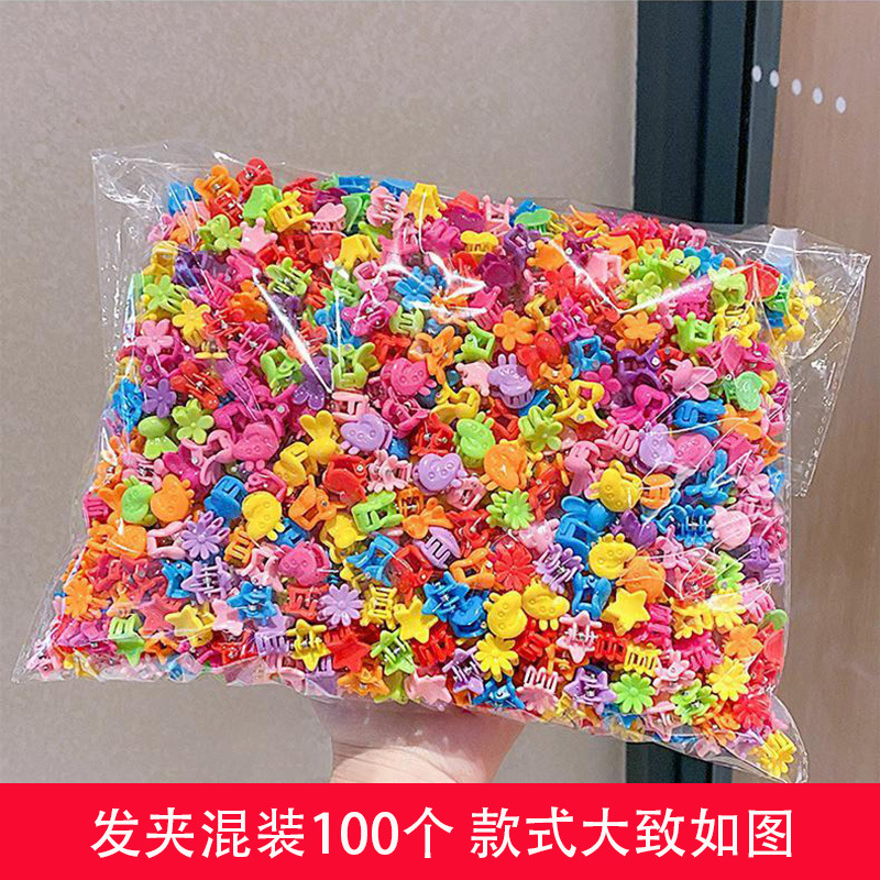 Picture of Children's Hair Clip Baby Baby Cute Princess Hair Clip Girl's Hair Accessories Hair Flower Mini Hair Clip