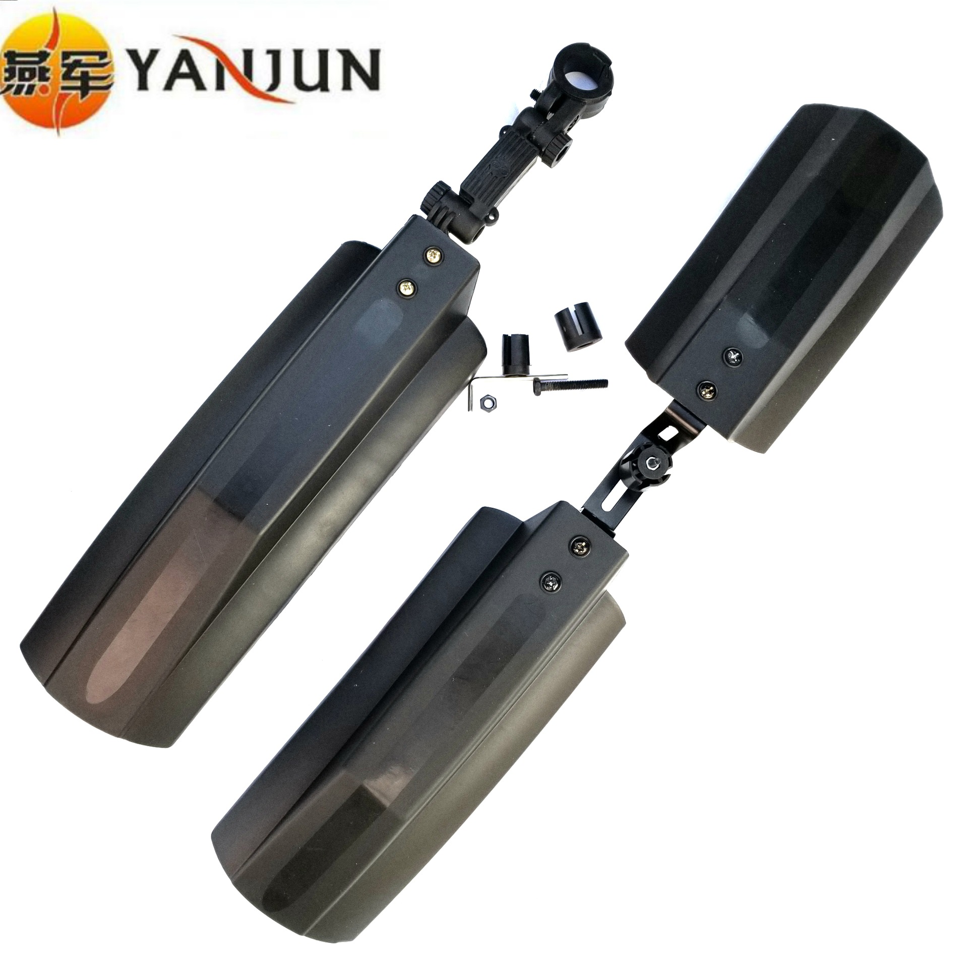 Picture of Mud Shield mountain snow bicycle ultra-wide rain shield quick release harem Fender factory mud removal 0236