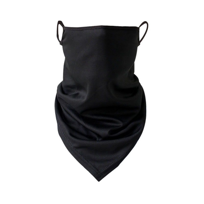 Picture of Summer Ear Mask Ice Silk Mesh Triangle Scarf Men's Outdoor Motorcycle Riding Mask Women's Thin Sunscreen Scarf