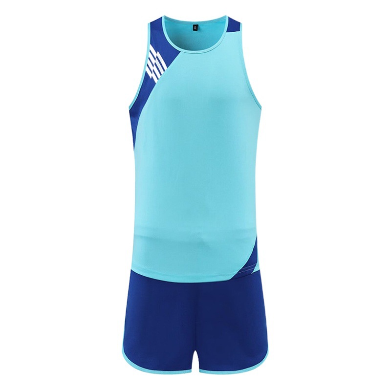 One-piece delivery competition clothes running fitness clothes long-distance running Sprint clothes track suit suit student training sportswear