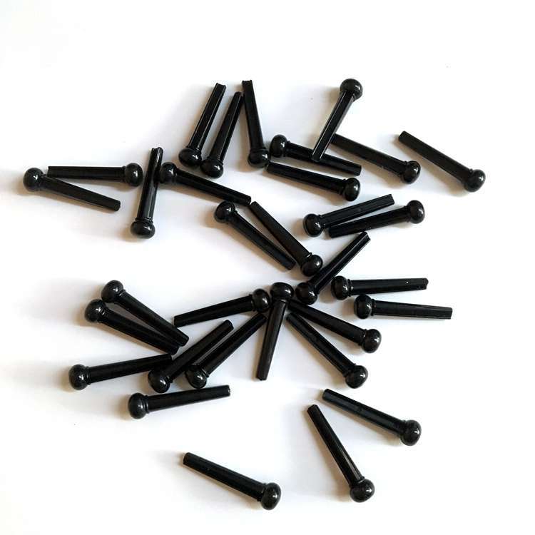 Picture of Folk Guitar Tail Nails, Acoustic Guitar String Nails, Fixed String Awl, String Post, Piano Cone Tail Nails, White Black Musical Instrument Guitar Accessories
