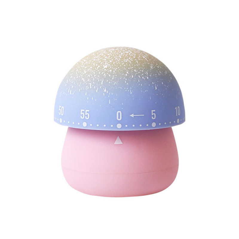 Picture of Dream Mushroom Mechanical Timer Cartoon Children Time Manager Student Learning Self-discipline Reminder Kitchen Timer