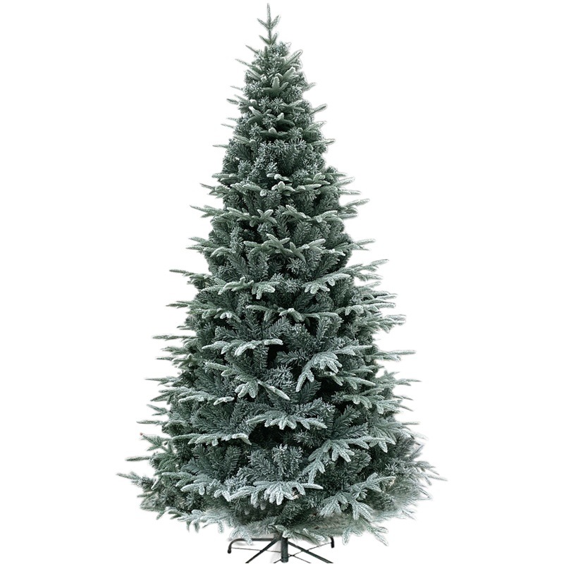 Christmas tree encryption white simulation snow tree encryption PE snow Christmas tree snow snow ornaments large decorations