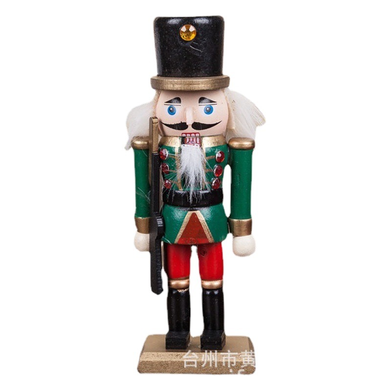 Small size suit 15CM SB58239 Christmas party decoration walnut soldier nutcracker soldier puppet