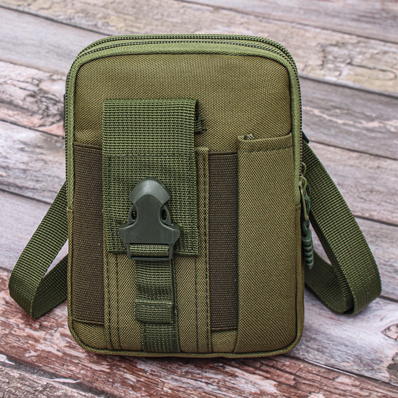 Picture of Men's New Waist Bag Mobile Phone Bag Construction Site Bag Crossbody Men's Coin Purse Wear Belt Bag