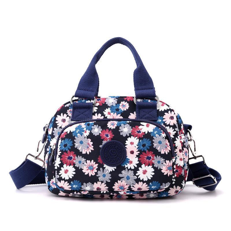 Picture of Lightweight waterproof nylon cloth bag casual messenger bag new versatile small square bag trendy women's shopping handbag