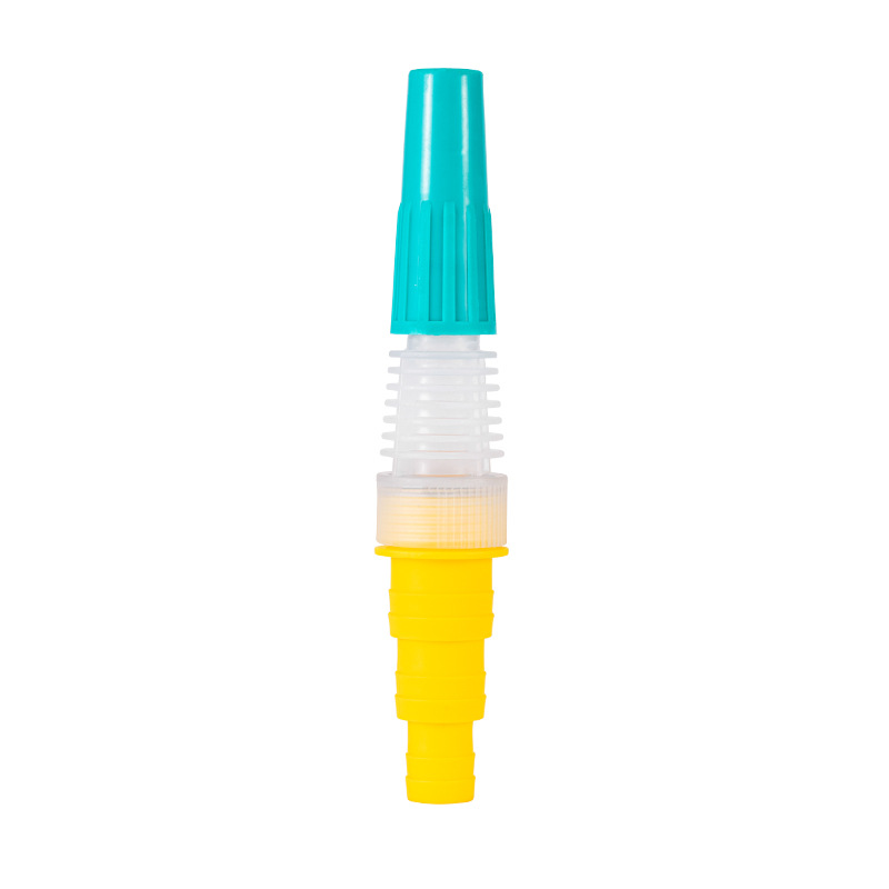 Picture of Manufacturer Supplies Adjustable Pagoda Type Direct Spray Car Wash Plastic Water Gun 4 Minutes 6 Minutes 1 Inch Yellow Adjustable Water Gun