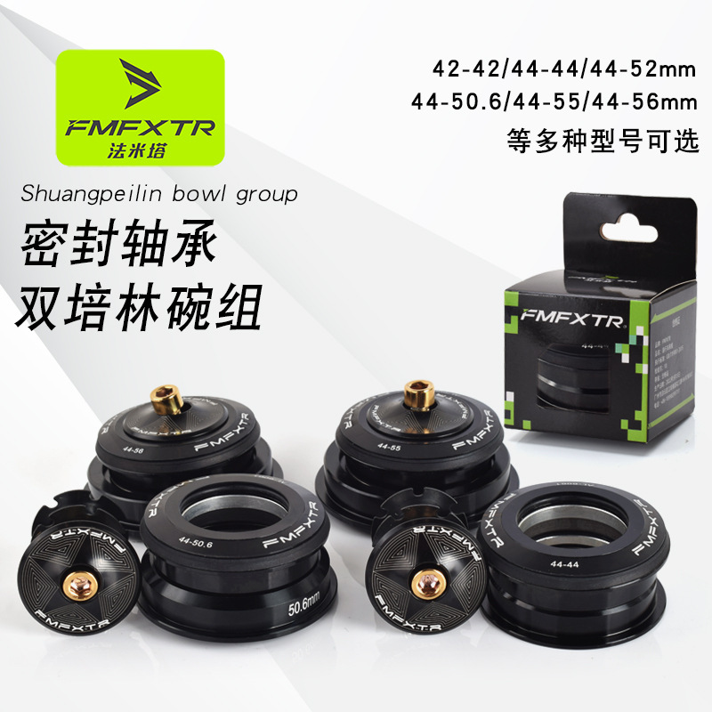 Picture of Bicycle Headset Set 44-5556 Tapered 42Mm52Mm Straight Tube Mountain Bike Front Bearing Front Fork Wrist Set