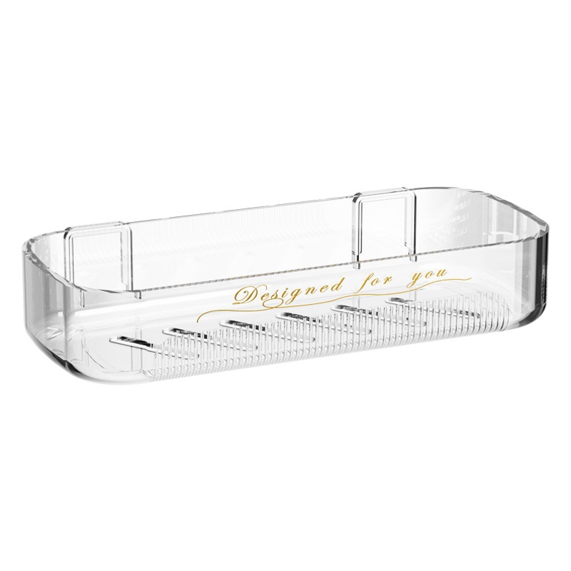 Picture of Bathroom Bathroom Storage Rack Without Punching Wall-Mounted Mirror Cabinet Front Storage Box Washbasin Cosmetics Storage Rack