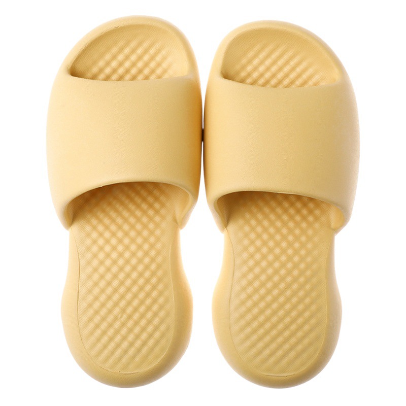 Carefully Selected Eva Slippers for Bathroom Use, Women's Indoor Home Slippers, Non-Slip, Odor-Resistant, Men's Thick-Soled, Breathable and Comfortable