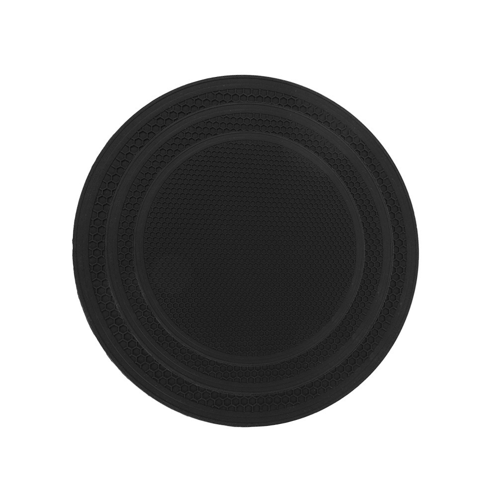 Picture of Scandinavian Ins Large Silicone Honeycomb Pattern Round Insulation Mat Placemat Dining Table Mat Anti-Scalding Coaster Pot Mat Drain Mat