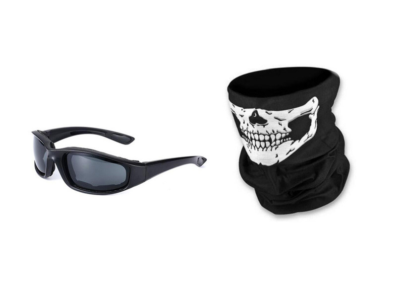 Picture of Cycling glasses goggles mask 2-piece set cross-border export
